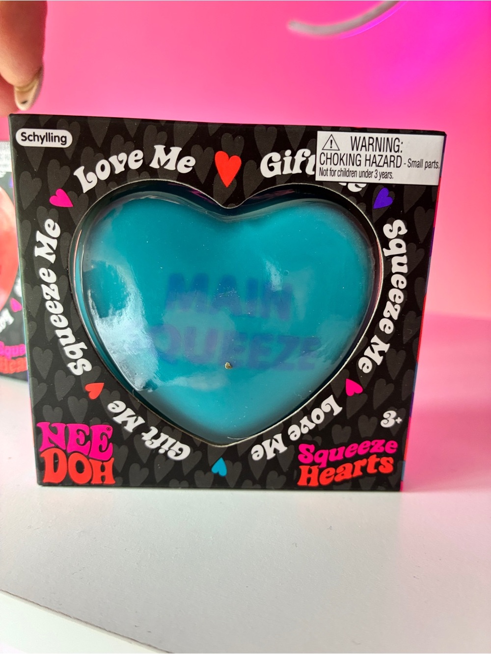 NEEDOH Squeeze Hearts **NEW IN BOX** - Picture 5 of 6